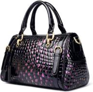 👜 feimina women's genuine capacity crossbody shoulder handbags & wallets for totes logo