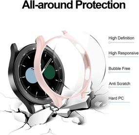 img 3 attached to Samsung Protector Haojavo Protective Tempered Cell Phones & Accessories