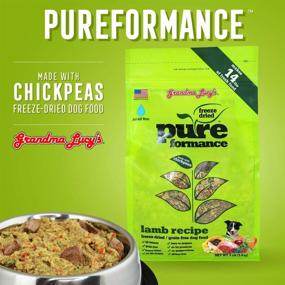 img 2 attached to High-Quality Grandma Lucy's 844213 Pureformance Grain Free Lamb Food for Dogs - 3-Pound Bag