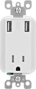 img 3 attached to 🔌 Leviton T5630 W Tamper Resistant Receptacle 125 Volt - Enhancing Safety with Smart Design