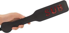 img 1 attached to Bekinky Leather Paddles Imprinted English