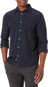 img 3 attached to Nautica School Uniform Performance Button Down Men's Clothing