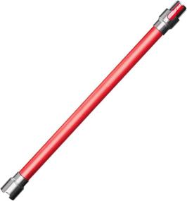 img 4 attached to 🧹 FUNTECK Quick Release Extension Wand for Dyson V7, V8, V10, V11 Stick Vacuums – 2.4 FT (Red)