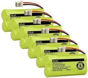 img 4 attached to 6-Pack iMah BT166342/BT266342 2.4V 750mAh Ni-MH Батареи - Совместимы с телефонами VTech CS6114 CS6429 CS6719-2 и AT&T EL5210 EL51203.