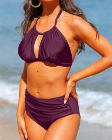 img 1 attached to 👙 Tempt Me Women's Swimsuit Swimwear - Waist-defining Beachwear