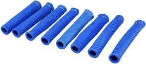 img 2 attached to 🔥 A-Team Performance Spark Plug Wire Boot Heat Shield: High-Temperature Protector Sleeve for Cars and Trucks - Blue, 8 PCS