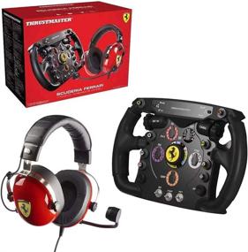 img 4 attached to Gaming THRUSTMASTER Scuderia Ferrari F1 Bundle - Ultimate Accessory for Gamer