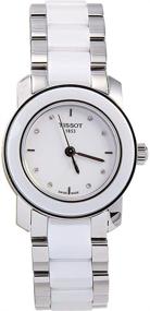 img 4 attached to Женские кварцевые часы Tissot из нержавеющей стали T0642102201600