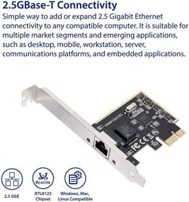 img 3 attached to SI-PEX24059 - 2.5 Gigabit Ethernet PCI-E Networking Card 10/100/1000/25000 Mbps RJ45 LAN Interface