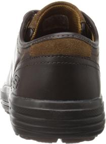 img 2 attached to Skechers Porter Ressen Oxford Chocolate Men's Fashion Sneakers: Stylish & Comfortable Shoes