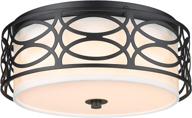 beionxii led ceiling light - dimmable flush mount 13 inch, 24w, 3000k warm white - ideal for kitchen, hallway, bedroom - ul listed logo