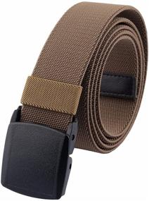 img 4 attached to Moonsix Elastic Outdoor Military Tactical Men's Accessories and Belts