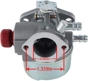 img 1 attached to 🏎️ Tecumseh Carburetor - Perfect Fit for 5-6.5HP Go Kart Engines!