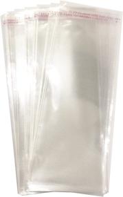 img 2 attached to Adhesive Self Sealing Resealable Plastic Cellophane Gift Wrapping Supplies