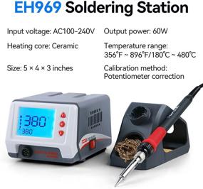 img 2 attached to 🔥 Soldering Iron with Temperature Protection: UNI T - Adjustable 356°F to 896°F