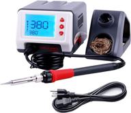 🔥 soldering iron with temperature protection: uni t - adjustable 356°f to 896°f логотип