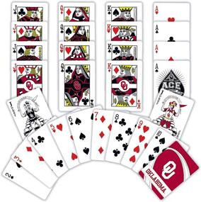 img 1 attached to NCAA MasterPieces 🎴 Playing Cards - 2.5x3.5 inches