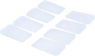 🚽 versatile multi purpose nylon plastic shims, 8-pack for toilets - size: 1-1/8” x 2” logo