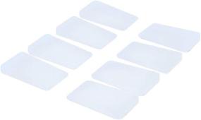 img 4 attached to 🚽 Versatile Multi Purpose Nylon Plastic Shims, 8-Pack for Toilets - Size: 1-1/8” x 2”