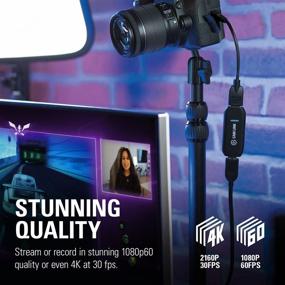 img 2 attached to 🎥 Elgato Cam Link 4K: High-Quality Live Broadcasting & Recording with DSLR, Camcorder or Action Cam – 1080p60 or 4K at 30 FPS. USB 3.0 Compact HDMI Capture Device