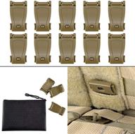 🎒 boosteady multipurpose molle clip tactical strap management tool - web dominator buckle for tactical bag and backpacks logo