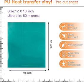 img 3 attached to 🔥 HTV Heat Transfer Vinyl Sheets