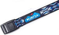 kavu burly nylon adjustable waist men's accessories for belts logo