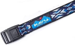 img 1 attached to KAVU Burly Nylon Adjustable Waist Men's Accessories for Belts