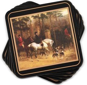 img 1 attached to 🍸 Pimpernel Tally Ho Coasters Set: Stylish and Versatile Drink Coasters for Home Décor