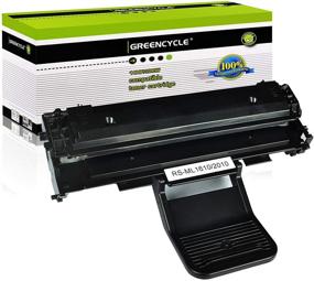 img 4 attached to 🖨️ GREENCYCLE 1 Pack ML2010 ML-2010 Black Toner Cartridge Replacement - Compatible with Samsung ML-1610 ML-1610R ML-1615 ML-2010 ML-2010D3 ML-2571N Laser Printer