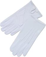 🧤 zaza bridal men's formal gloves with closure - superior style and comfy fit logo