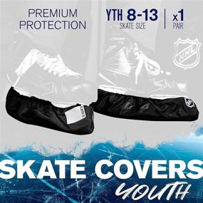 img 3 attached to 🔒 Ultimate Protection for NHL Ice Skates: Franklin Sports Ice Skate Blade Cover & Skate Guard