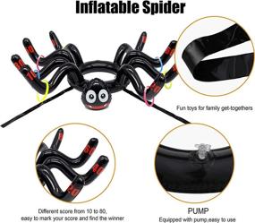 img 1 attached to M2YL1DAO Inflatable Spiders Suitable Outdoors