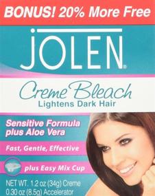 img 1 attached to 💡 Jolen Creme Bleach with Aloe Vera - 1.2 oz.