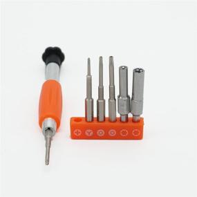 img 1 attached to 🔧 Mcbazel Universal Screwdriver Set Case: Ultimate Repair Tool Kit for Nintendo Switch, SNES, DS Lite, Wii, Gameboy Advanced & Mobile Phone - Includes Full Tri-wing Screwdriver and Unlock Kit