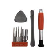 🔧 mcbazel universal screwdriver set case: ultimate repair tool kit for nintendo switch, snes, ds lite, wii, gameboy advanced & mobile phone - includes full tri-wing screwdriver and unlock kit logo