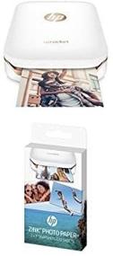 img 2 attached to HP Sprocket Portable Photo Printer (White) With Additional 20 Sheets ZINK Sticky-Backed Photo Paper