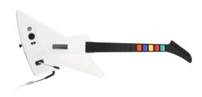 img 4 attached to Guitar Hero X-Plorer Wired Guitar Controller (Xbox 360): Unleash Your Inner Rockstar!