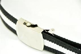 img 3 attached to KASAJIMA Mens Cotton Nickeling Buckle Men's Accessories and Belts