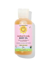 img 1 attached to 🌿 California Baby Overtired and Cranky Massage Oil - 4.5 oz