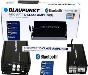 img 4 attached to Blaupunkt AMP1804BT: Продвинутый 4-х канальный усилитель класса D с Bluetooth для кристально чистого аудио в автомобиле.