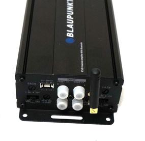 img 1 attached to Blaupunkt AMP1804BT: Продвинутый 4-х канальный усилитель класса D с Bluetooth для кристально чистого аудио в автомобиле.