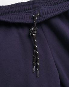 img 1 attached to 👖 Детские спортивные брюки Reebok: вставка на пояснице для повышения производительности и стильного вида.