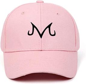 img 2 attached to 🧢 Jinhryu Majin Buu Dad Hat Snapback Cap in Cotton with Washed Finish – Unisex Baseball Cap for Men and Women, Ideal for Hip Hop, Golf & Everyday!