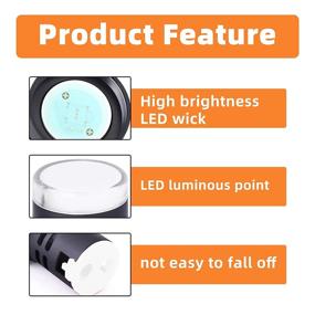 img 2 attached to GASHER 12V/24V/110V 20MA Energy Saving Indicator Light Mounting Hole Size 22Mm (7/8 Inch) White 10 Pcs