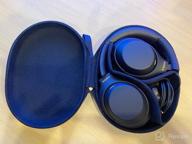 img 1 attached to 🎧 Sony WH-1000XM4 Noise-Canceling Wireless Headphones with Alexa & Mic, Blue review by Hwang Jiya ᠌