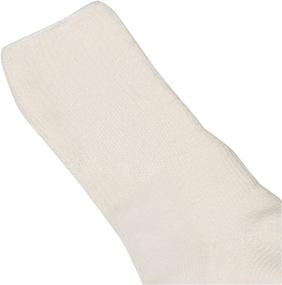 img 2 attached to 🧦 Thorlos TC Tennis Thick Padded Cuff Sock - White, Medium: Unisex Comfort for Tennis Enthusiasts