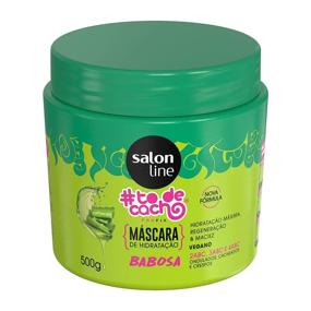 img 3 attached to Salon Line Treatment (#ToDeCacho) - Aloe Vera Hair Mask 500g - (Rescue Alert Net 17.63oz)