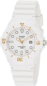 img 4 attached to ⌚ Casio Dive Series LRW200H-7E2VCF Women's Diver-Look White Watch