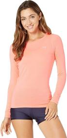 img 1 attached to 🌿 Stay Cool and Stylish with the Under Armour Women's HeatGear Long Sleeve T-Shirt